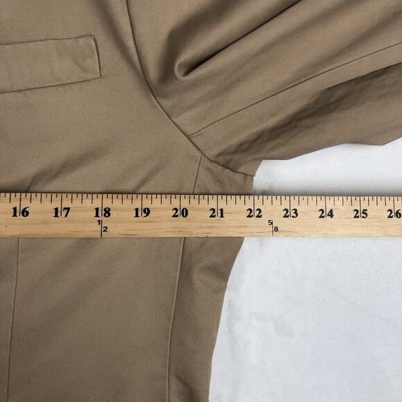 J. CREW‎ Ludlow Jacket Sz L Khaki Tan Preppy Blazer Sport Coat Unstructured EUC - Picture 9 of 15